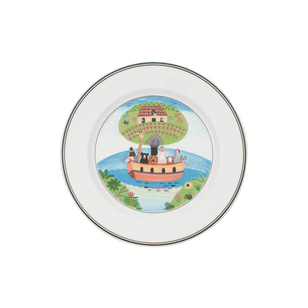 FRÜHSTÜCKSTELLER ARCHE NOAH Design Naif bunt ø 21 cm - Multicolor, Keramik (21cm) - Villeroy & Boch