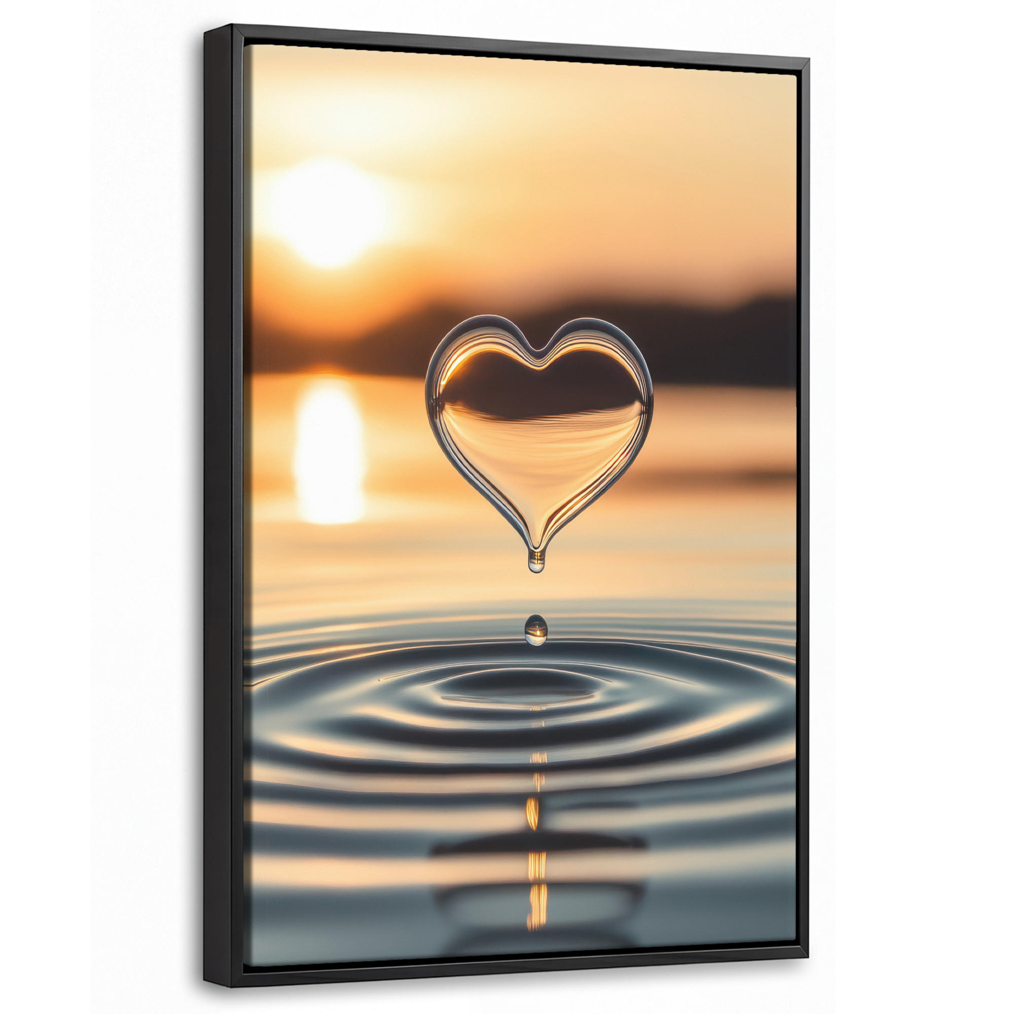 MuchoWow Leinwand Bernstein 40x60 cm