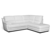 ECKSOFA mit Schlaffunktion - Schwarz/Weiß, Kunststoff/Textil (222/245cm) - Cotta