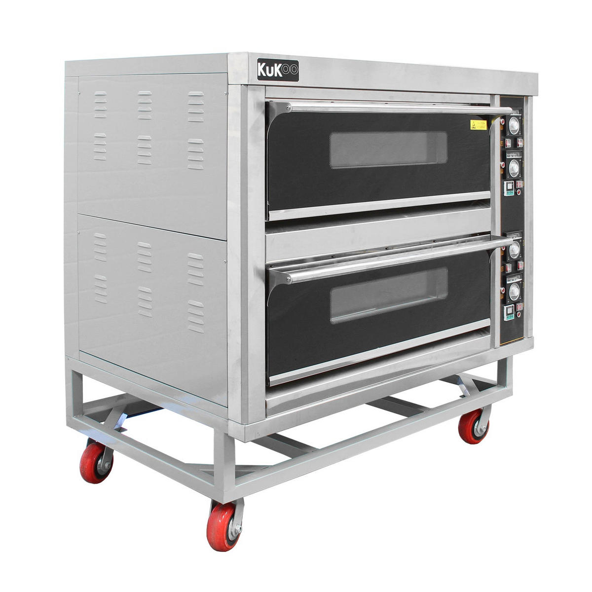 PIZZAOFEN Gastro - Silberfarben, Metall (87/90/49cm) - Kukoo