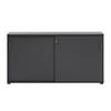 SCHIEBETÜRENSCHRANK Hippo Small 84x160x40 cm 2 Fächern & 2 Schiebetüren Anthrazit - Anthrazit, Holz (160/84/40cm) - PROREGAL