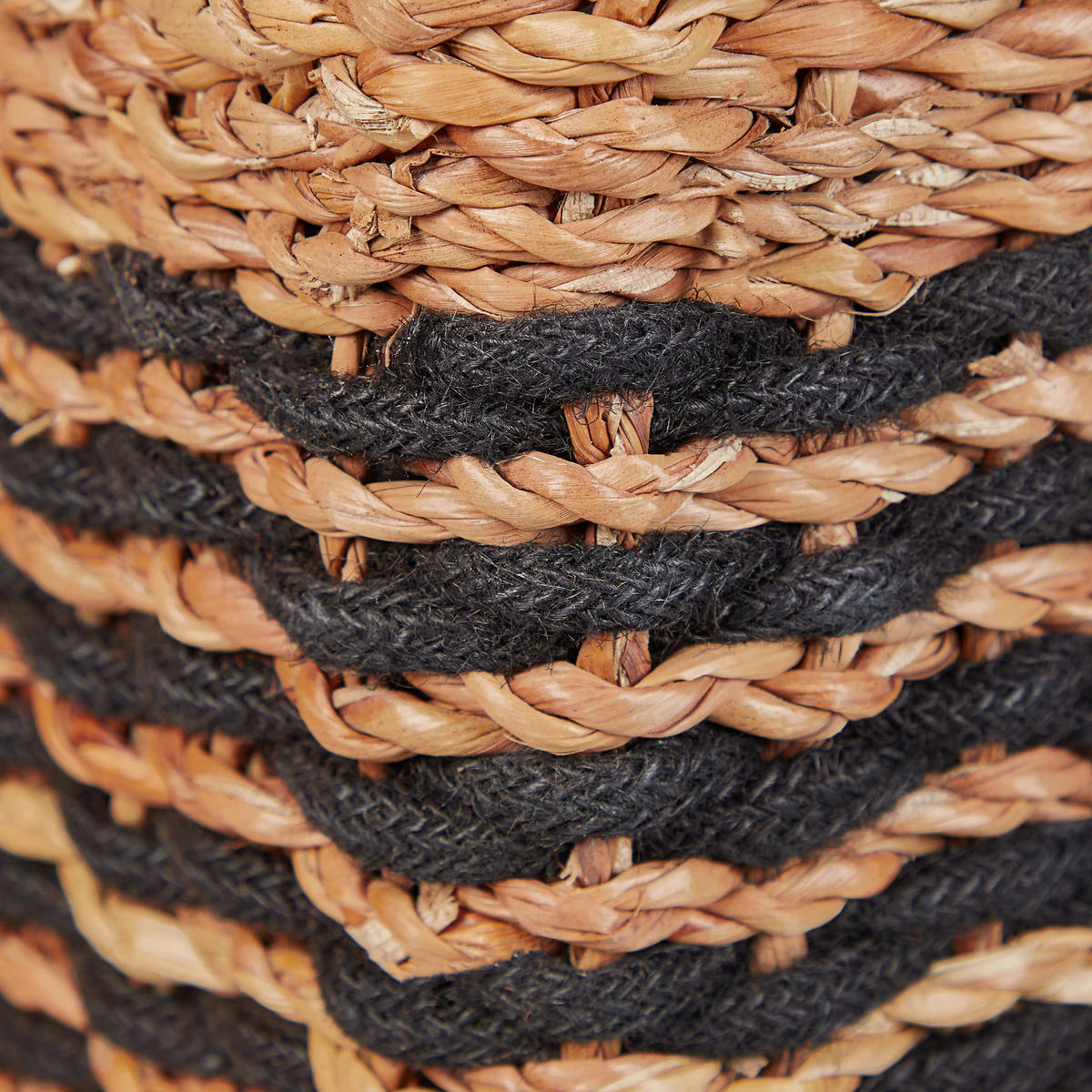 WÄSCHEKORB - Multicolor, Textil/Metall (50/50/40cm) - Relaxdays