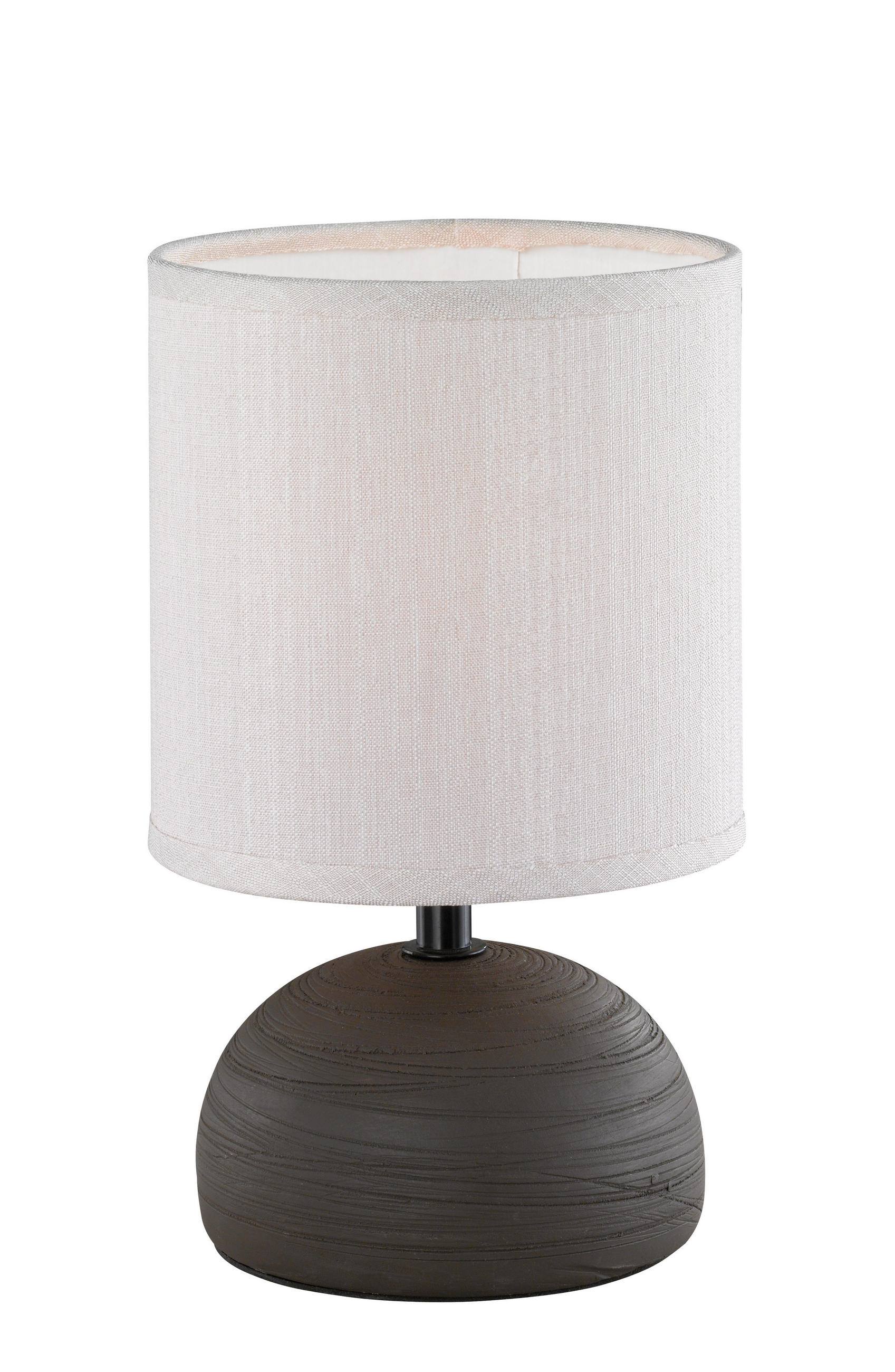Trio Leuchten Tischlampe Braun 14x23x14 cm