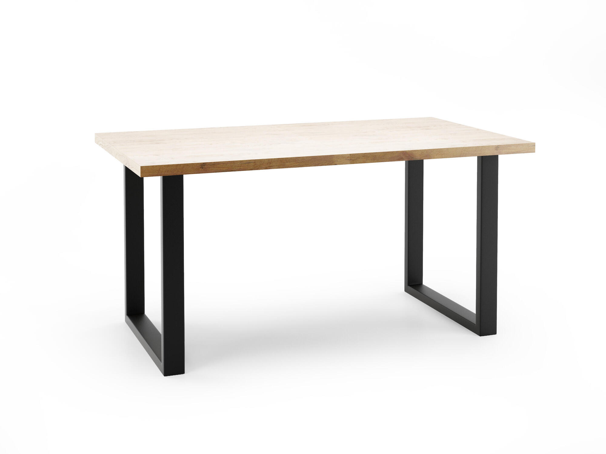 ESSTISCH PABLO Eiche hell 80x220x76 cm - Eichefarben, Holzwerkstoff (220/80/76cm) - FURNLUX