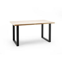 ESSTISCH PABLO Eiche hell 80x220x76 cm - Eichefarben, Holzwerkstoff (220/80/76cm) - FURNLUX