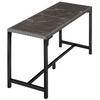 GARTENTISCH Lovas,161 x 64,5 x 99,5 cm,grau - Grau, Kunststoff (161/64.5/99.5cm) - tectake