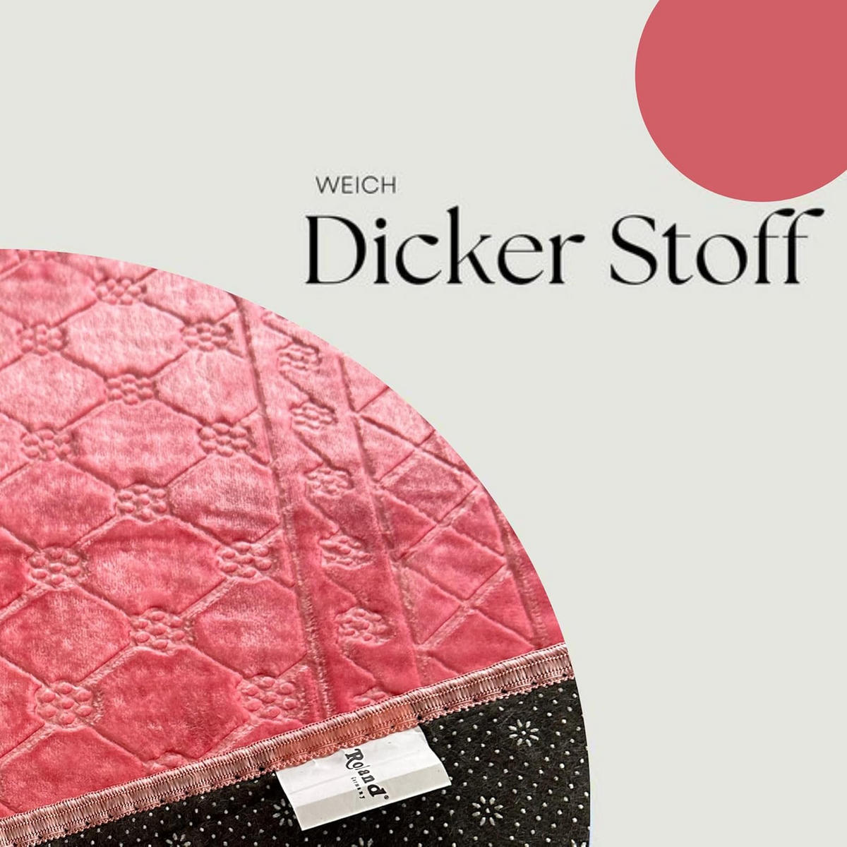 ORIENTTEPPICH Gebetsteppich Islam Seccade (Rosa) - Rosa, Textil (80/120cm) - Gowoll