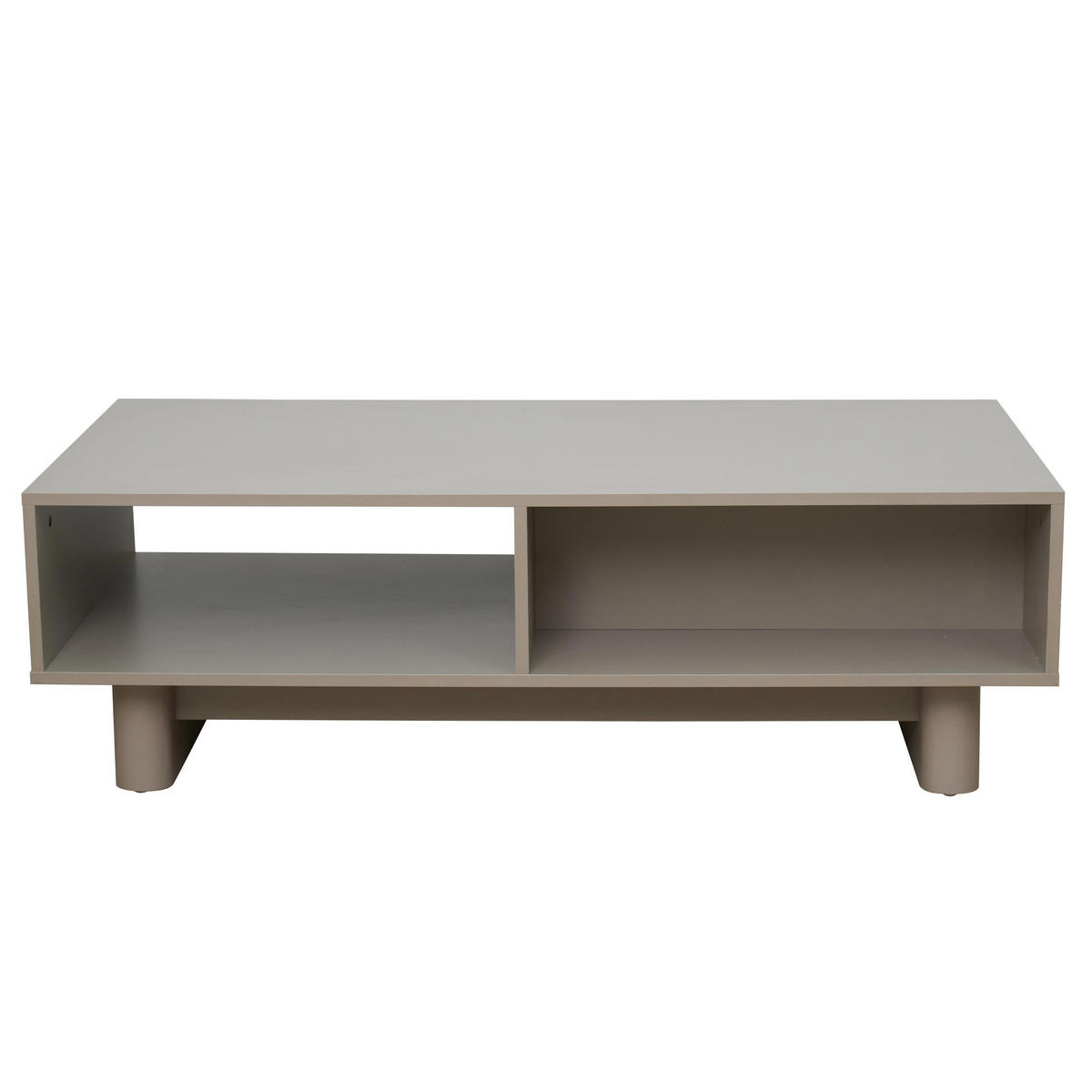 COUCHTISCH, Beigefarbe - Beige, Holz (120/60/39cm) - Oviala