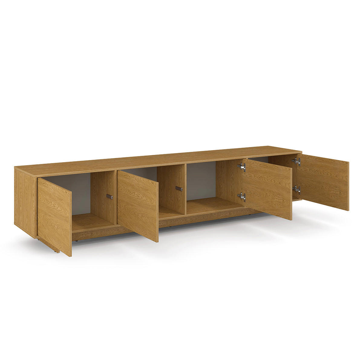 TV STOLÍK Tadao Drevo - hnedá, kompozitné drevo (221/50.5/41.5cm) - Petits-meubles