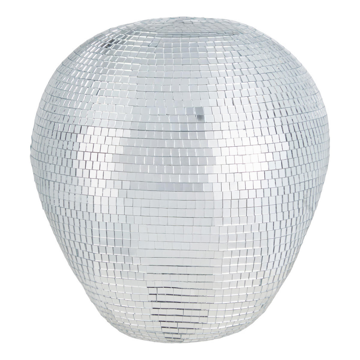 DEKO-KUGEL Disco Melting - Glas/Kunststoff - Silber - Silberfarben, Glas/Kunststoff (20/19/19cm) - Butlers