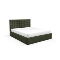 POLSTERBETT BEZA III - Dunkelgrün - Dunkelgrün, Holz/Textil (160/200cm) - AN-Moebel 4u