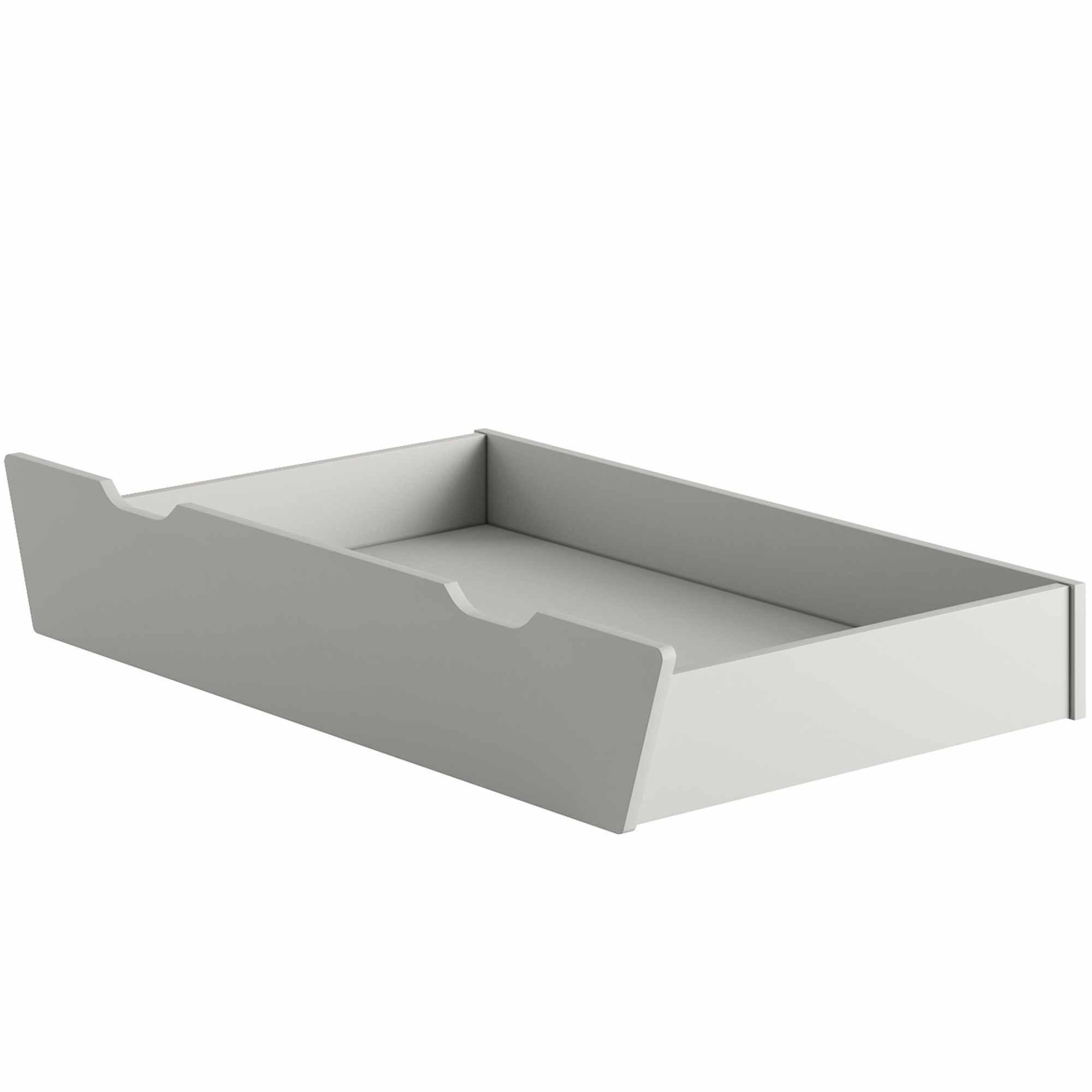 BETTSCHUBKASTEN Dambi - Grau, Holzwerkstoff (141/21/66cm) - KONSIMO®