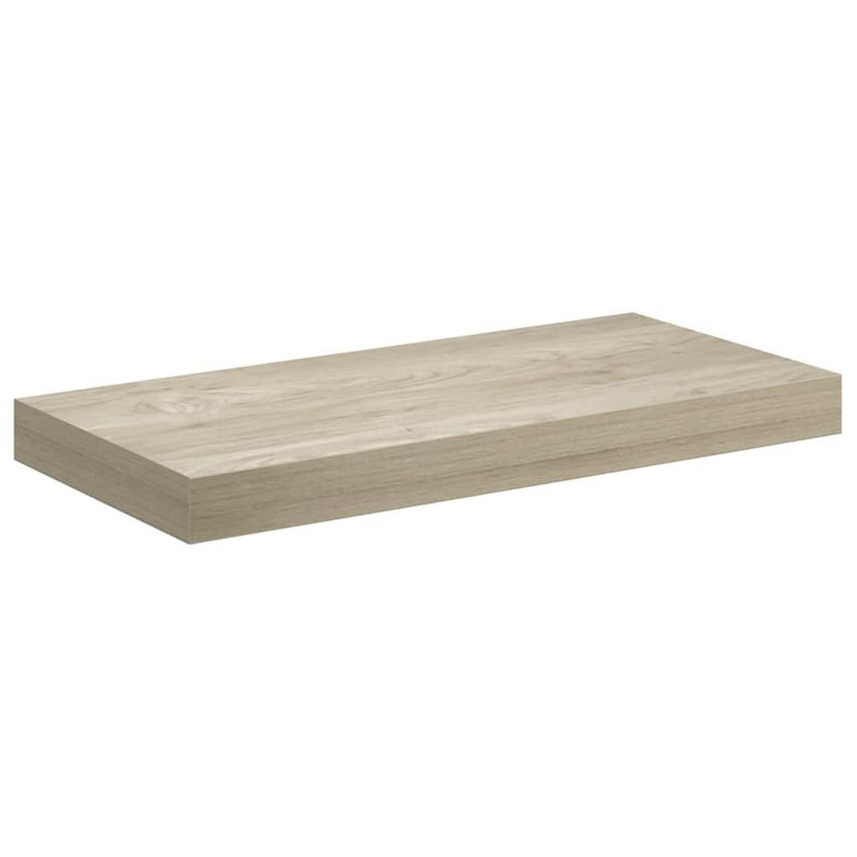 WANDBOARDSET 2-teilig 50/23/3,8 cm aus Mdf Eichefarben Dekor - Eichefarben, Holzwerkstoff (50/3.8/23cm) - vidaXL
