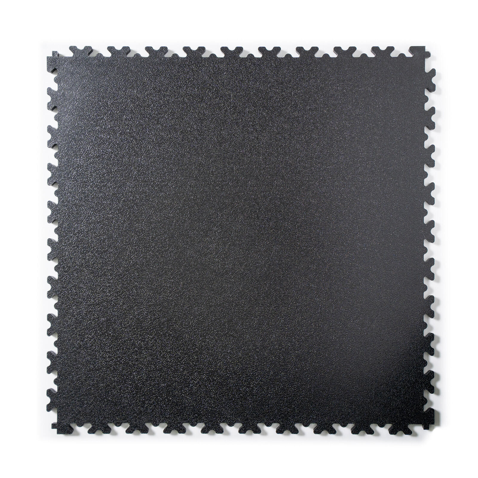 Mosaik Floor Pvc-Fliesen Schwarz 50x1.1x50 cm