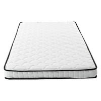 BOXSPRINGMATRATZE 90/200 cm Weiß, Dicke: 10 cm, Härtegrad: H3 - Weiß, Textil (90/200cm) - Oxeza
