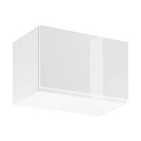 HÄNGESCHRANK – 60 cm – G60KN – Velmora – Weiß / Weiß Hochglanz - Weiß Hochglanz, Holzwerkstoff (60/36/32cm) - ROYAL24_MARKT