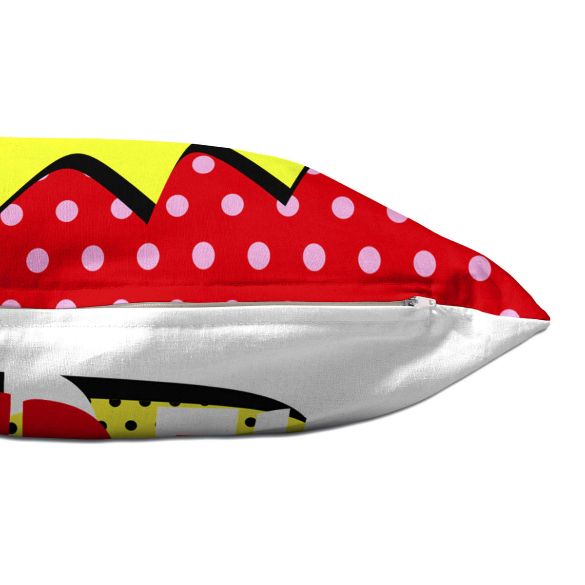 KISSENBEZUG bat 50x30 cm mehrfarbig - Multicolor, Textil (50/30cm) - Happy Friday