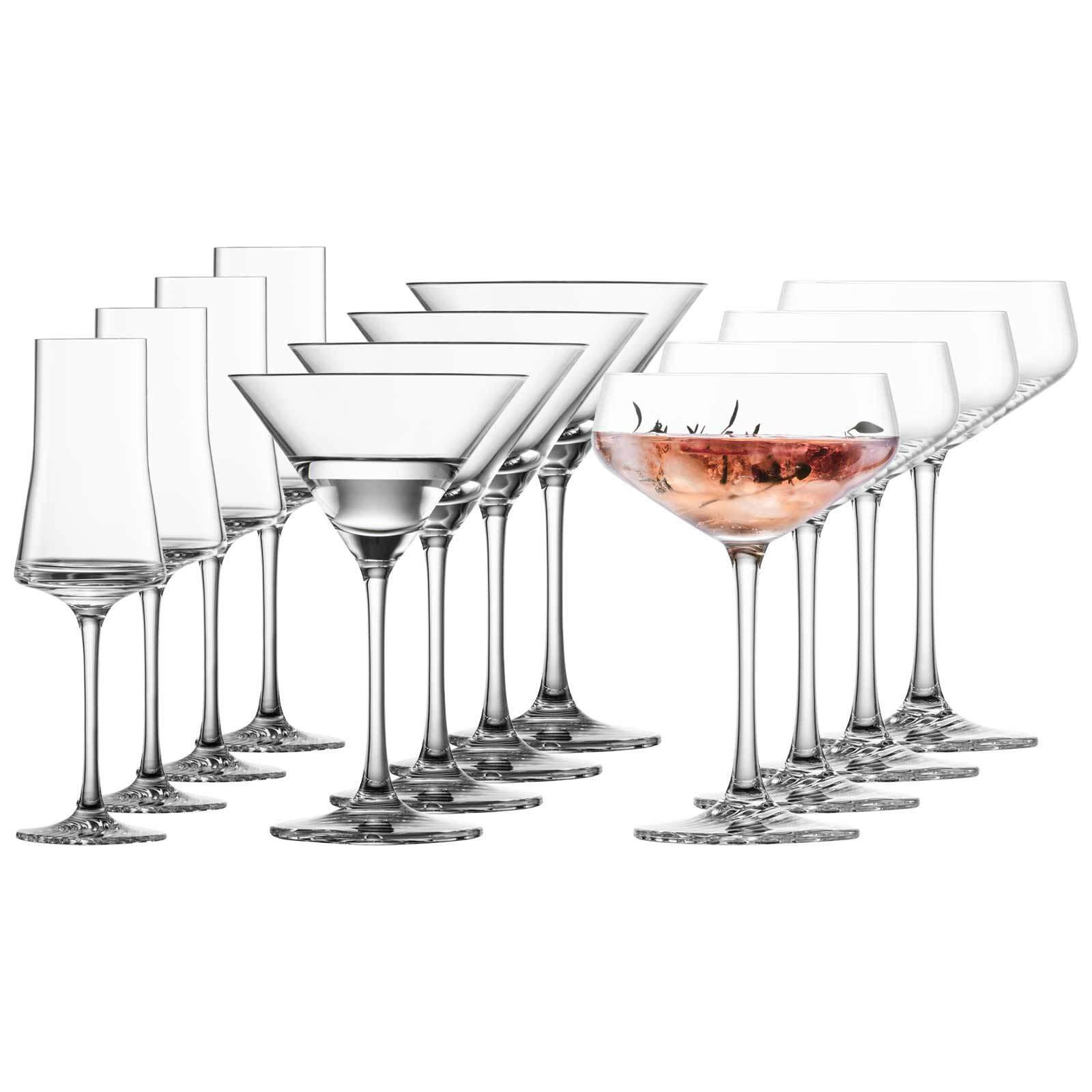 BARGLÄSERSET ECHO transparent 12er Set - Transparent, Glas - Zwiesel Glas