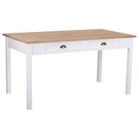 TISCH aus Holz, weiß, 150x80x78cm - Weiß, Holzwerkstoff (80/150/78cm) - Wanderlust