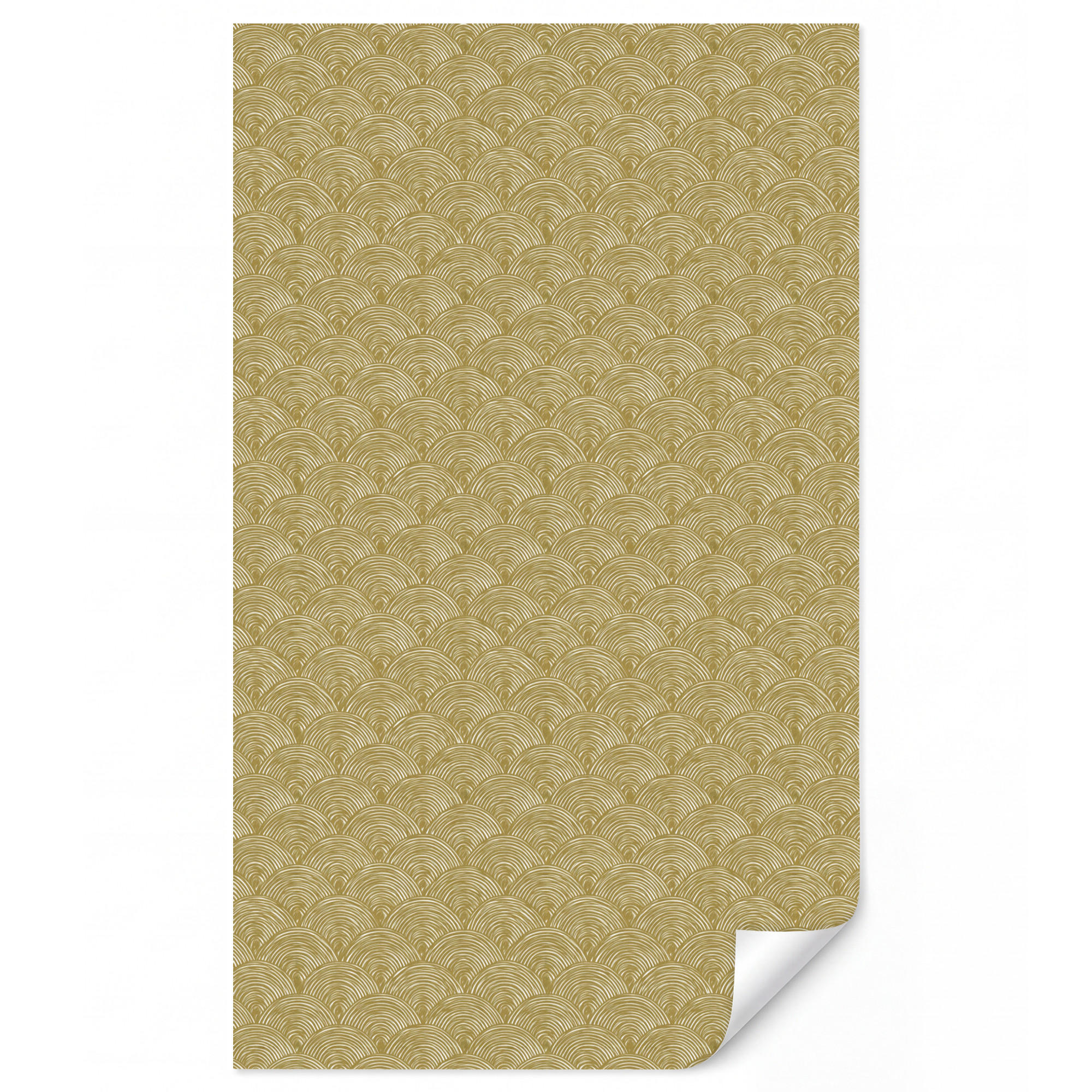 OnlyWow Tapete Gold 120x200 cm