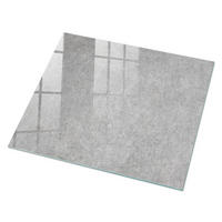 GLASPLATTE 80x60 cm – Betonmuster - Grau, Glas (0.4/80/60cm) - ArtPrintCave