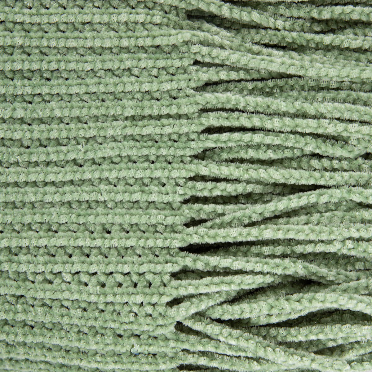 DECKE Chenille Pistazien 130/170 cm - Grün, Textil (130/170cm) - Homla