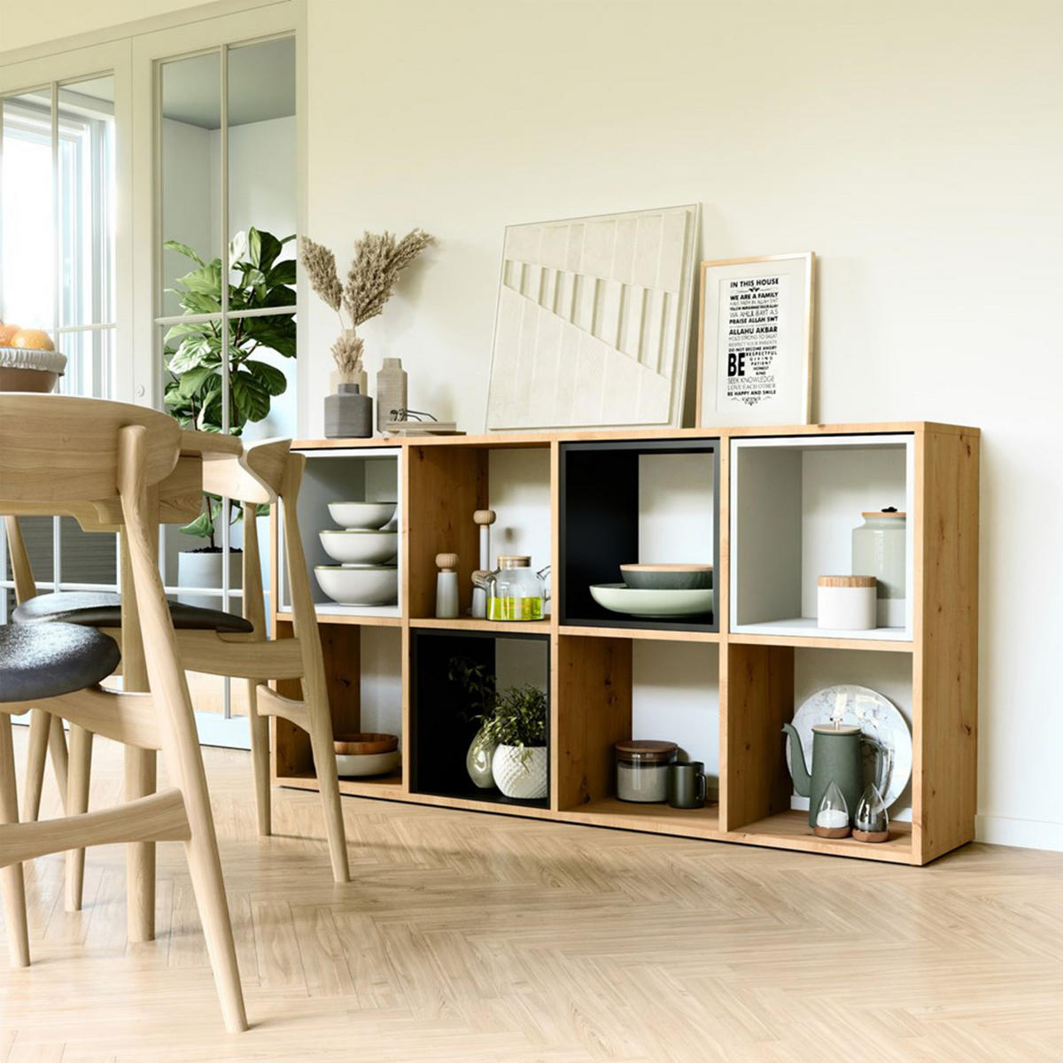 STANDREGAL Malax Artisan-Eiche 147 cm - Eichefarben, Holzwerkstoff (147/75/30cm) - Selsey