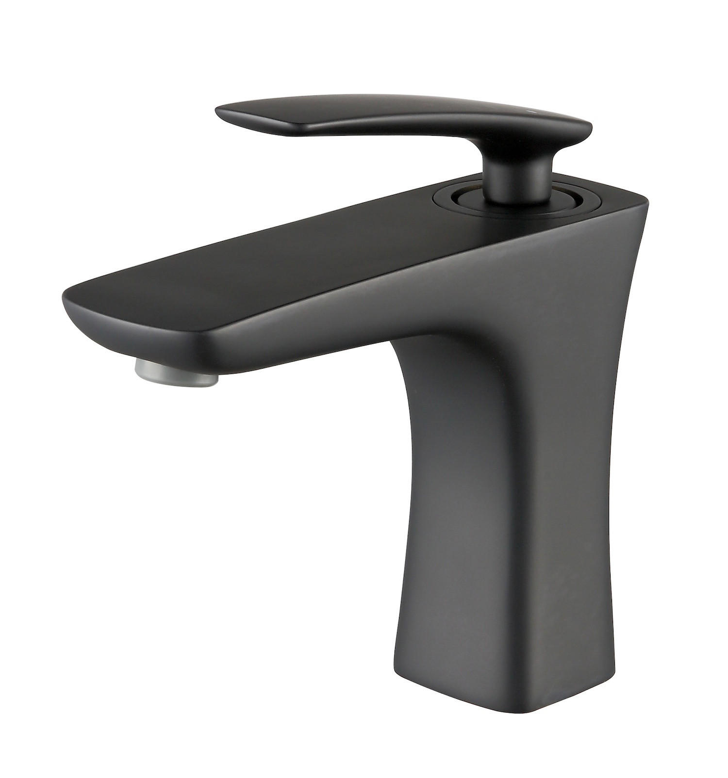 WASCHTISCHARMATUR Pentos Schwarz - Schwarz, Metall (5/20/5cm) - Badplaats