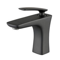WASCHTISCHARMATUR Pentos Schwarz - Schwarz, Metall (5/20/5cm) - Badplaats