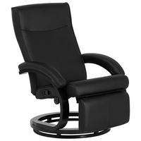 SESSEL Kunstleder Schwarz Might - Schwarz, Holz/Textil (67/97/86cm) - Beliani