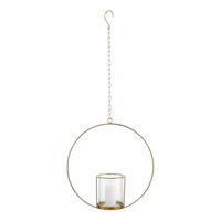 HÄNGEDEKO Luna - Goldfarben, Metall (40/13/40cm) - Butlers