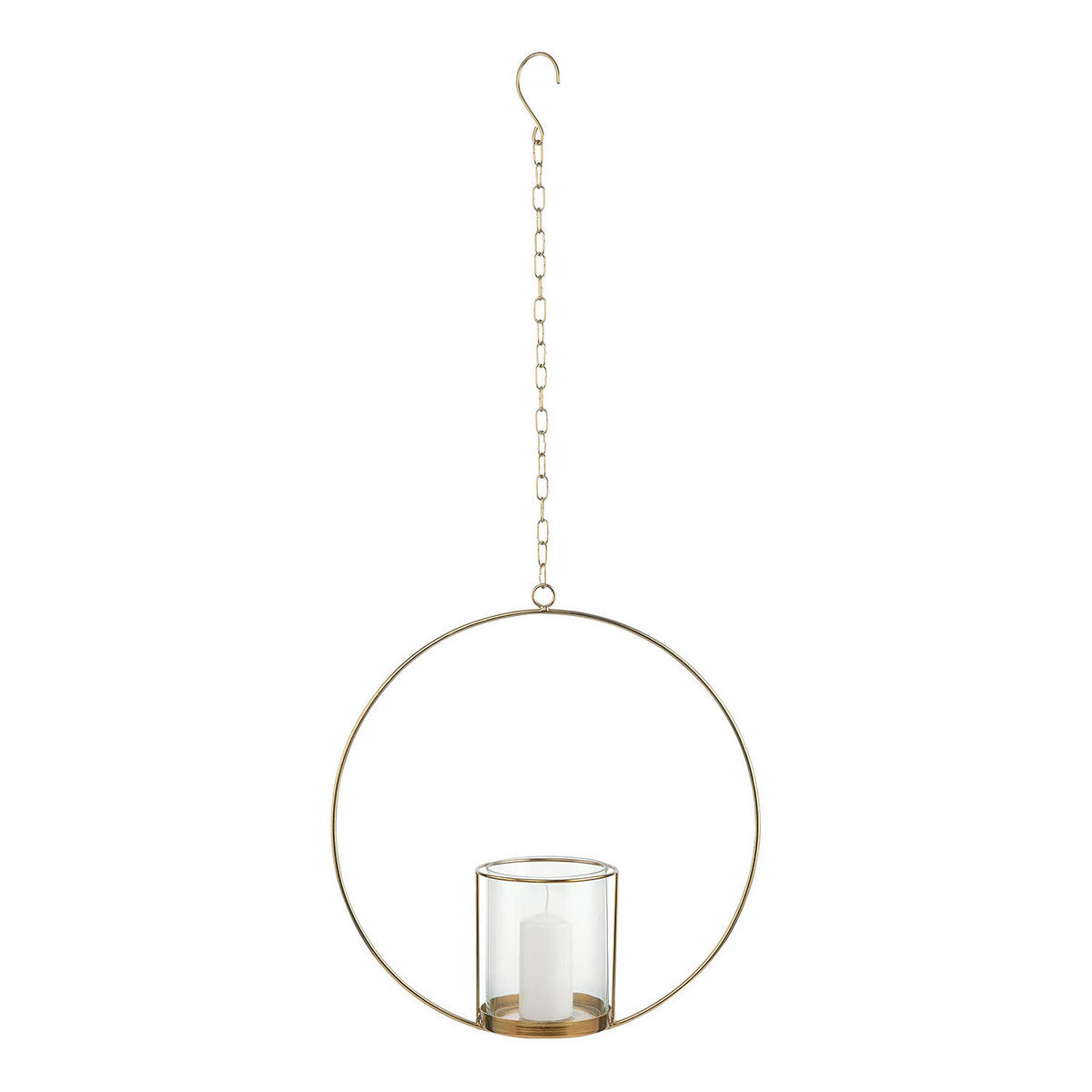 HÄNGEDEKO Luna - Goldfarben, Metall (40/13/40cm) - Butlers