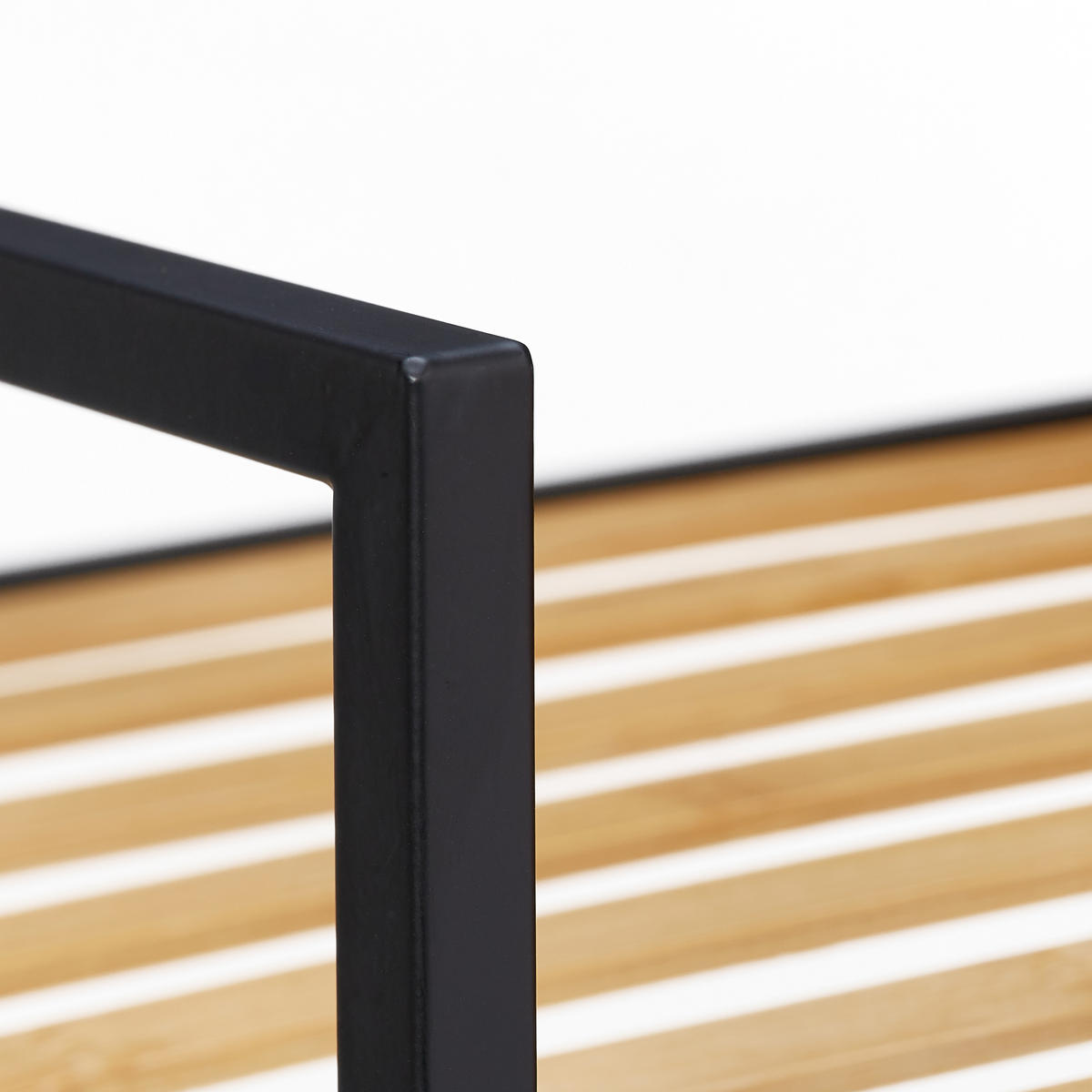 STANDREGAL - Multicolor, Holz/Metall (39/95/32.5cm) - Relaxdays