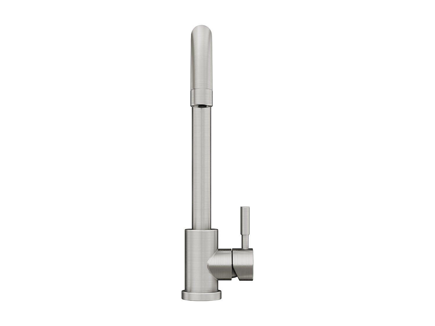 KÜCHENARMATUR - 24 cm x 9 cm - metall - grau Romily - Grau, Metall (24/36/9cm) - Vente-Unique