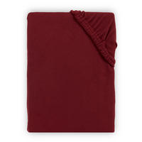 SPANNBETTLAKEN-TEDDY Warmes Winter Bettlaken 200x200 cm, Kuscheliges Teddy Laken Rot - Bordeaux, Textil (200/200cm) - Carpe Sonno