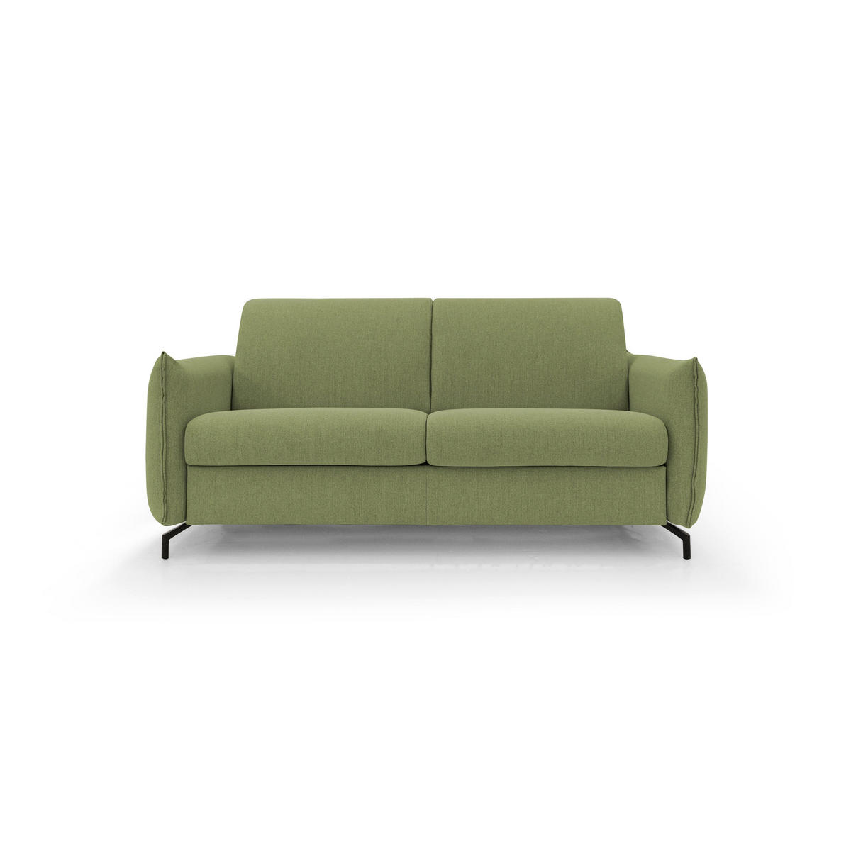 SCHLAFSOFA Scarlet - Grün, Textil (195/95/96cm) - Divani.store