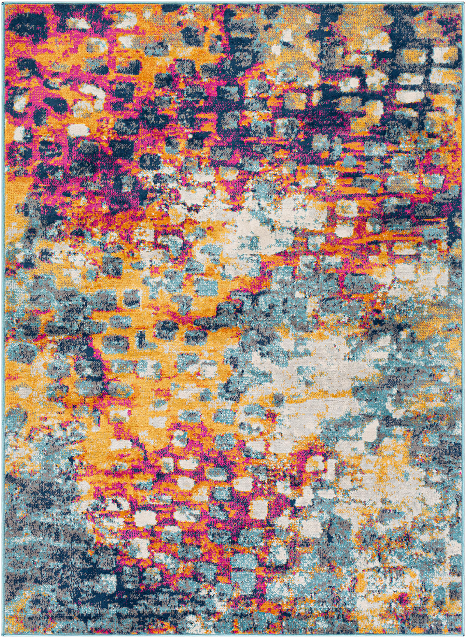 Livabliss Kurzflorteppich Gelb 200x275 cm