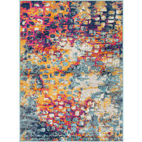KURZFLORTEPPICH 160/215 cm Mehrfarbig - Multicolor, Naturmaterialien/Textil (160/215cm) - LIVABLISS
