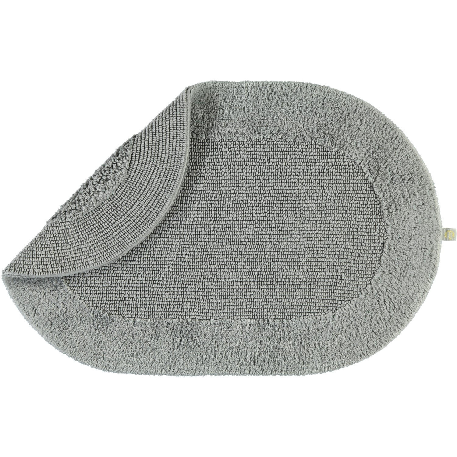 BADTEPPICHE EXQUISIT KIESEL - 85 - Grau, Textil (50/75cm) - Rhomtuft
