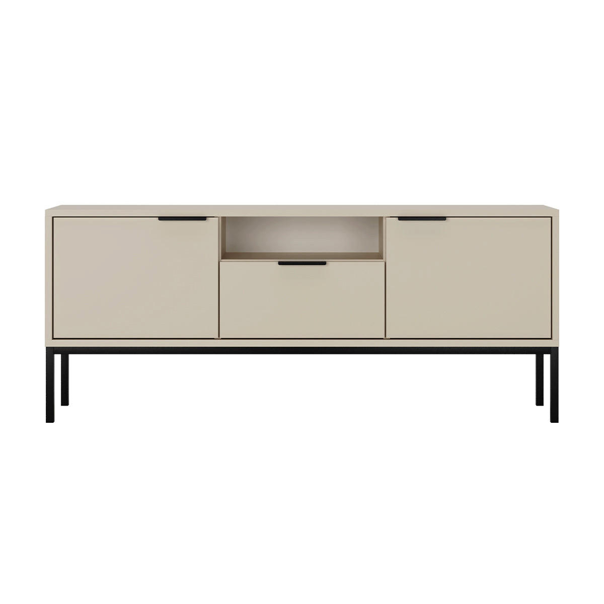 TV-MÖBEL Seattle Kaschmir - Beige, Holzwerkstoff (135/56.4/33cm) - Petits-meubles