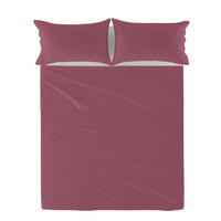 OBERBETTLAKEN basic 260x270 cm magenta - Magenta, Textil (260/270cm) - Happy Friday