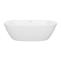 FREISTEHENDE Badewanne - 1 Person - Acryl - Weiß - Weiß, Kunststoff (180/57.5/75cm) - Vente-Unique