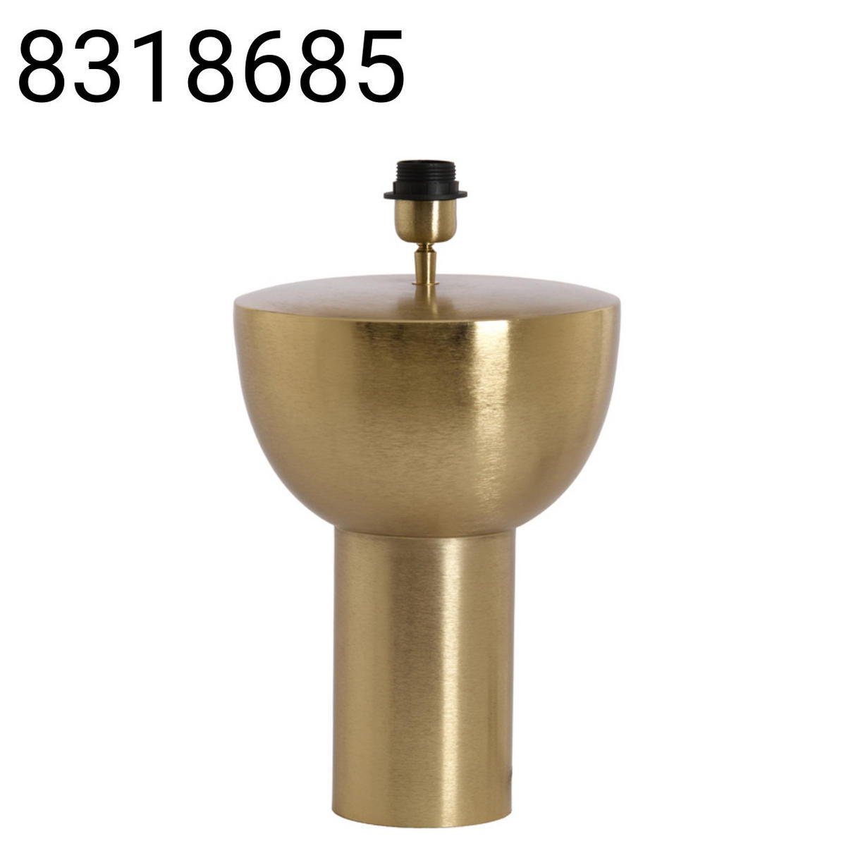 LAMPENFUSS Ismara - Gold - 27/27/38.5 cm - Goldfarben, Metall (27/27/38.5cm) - Light & Living