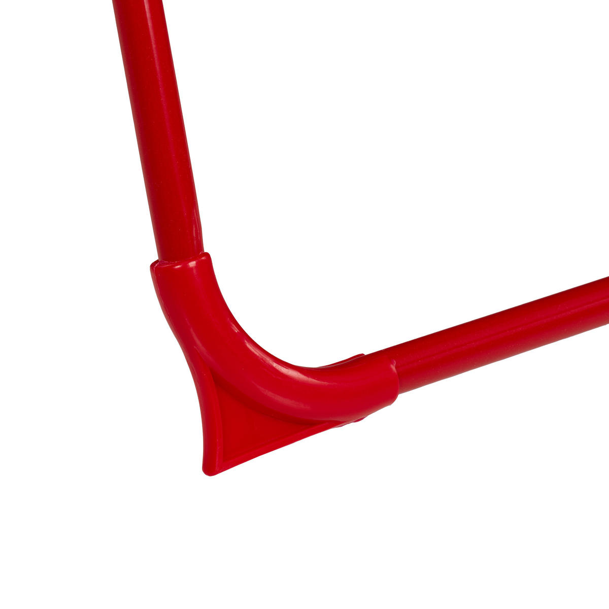 KINDER-KLAPPSTUHL - Rot, Textil/Metall (36/51.5/37.5cm) - Relaxdays
