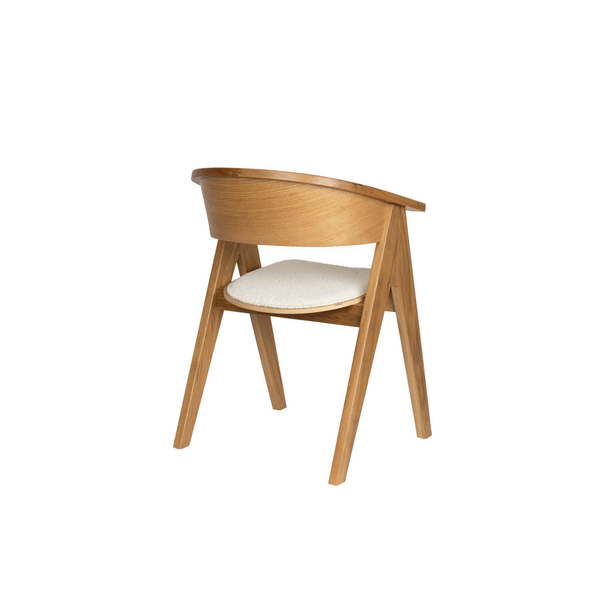 ESSZIMMERSTUHL NDSM Natur/ Braun - Braun, Holz (59/79/54cm) - Zuiver
