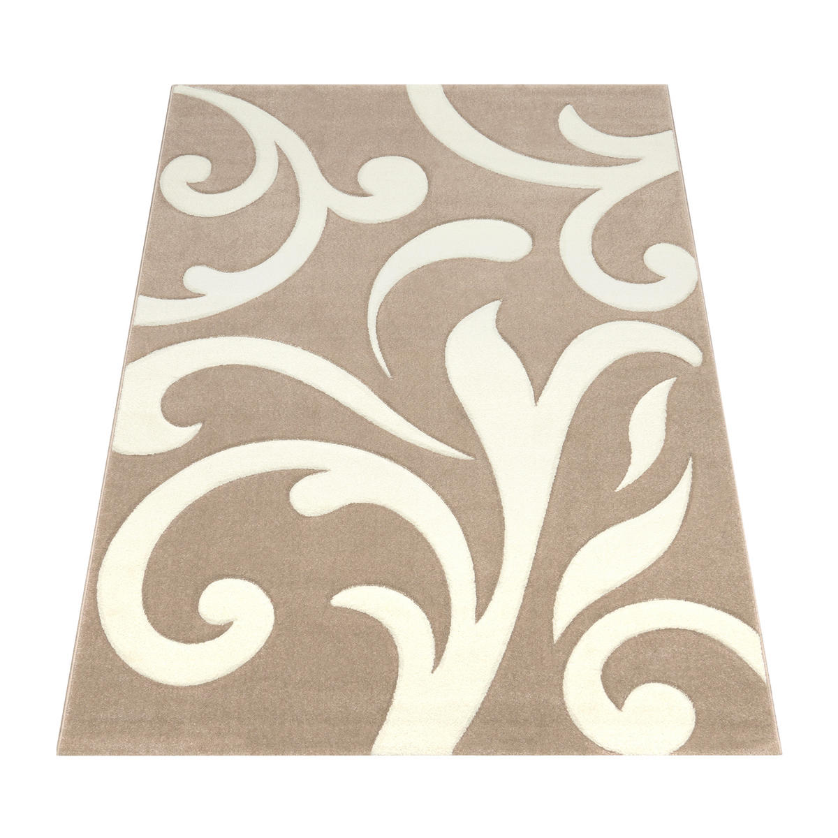 KURZFLORTEPPICH 60/110 cm Diamond 761 - Beige, Textil (60/110cm) - Paco Home