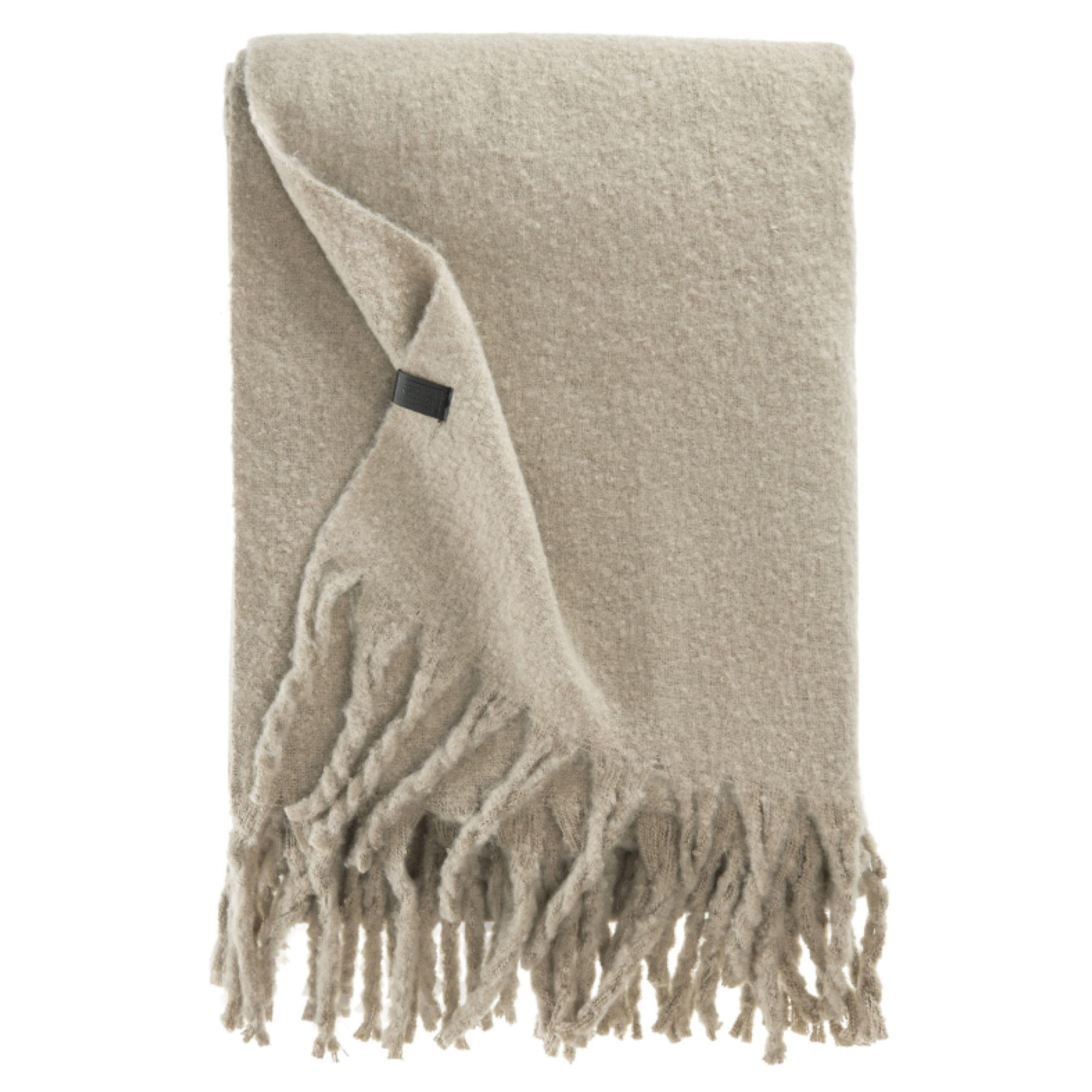 PLAID PLENTY - Beige, Textil (140/200cm) - Schöner Wohnen
