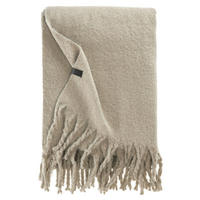 PLAID PLENTY - Beige, Textil (140/200cm) - Schöner Wohnen