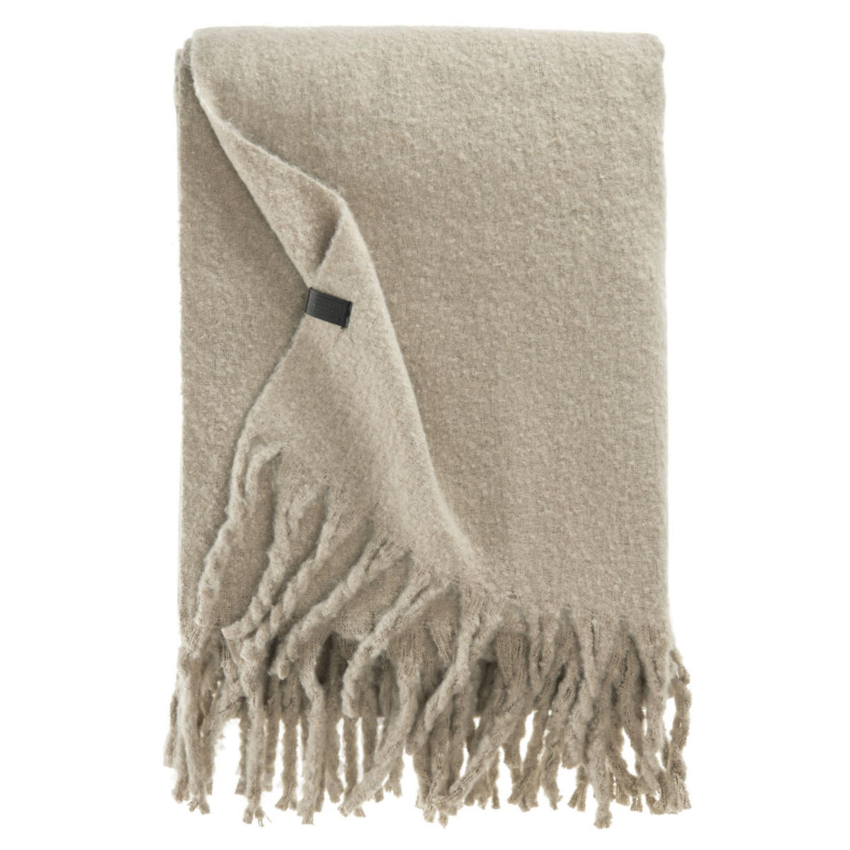 PLAID PLENTY - Beige, Textil (140/200cm) - Schöner Wohnen