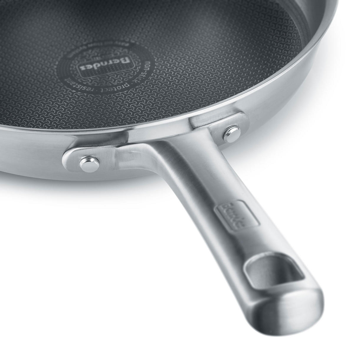 STIELTOPF Tricion Resist, Topf, Silber, 16 cm - Silberfarben, Metall (13.58/13.19/4.33cm) - Berndes